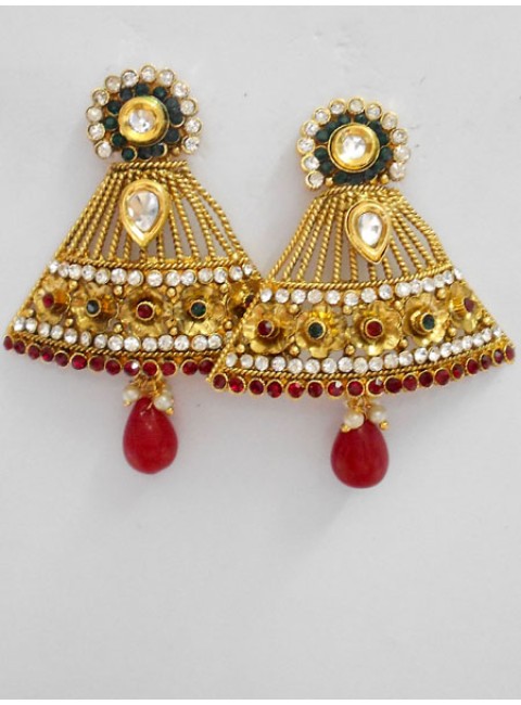 Polki Earrings